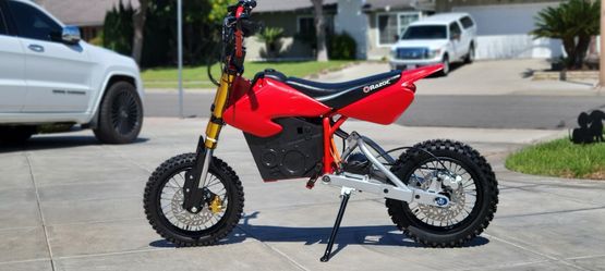 Modified 10,000w Razor MX650 MX500 Dirtrocket Electric Dirtbike 60mph+ Fardriver Nd72450 Pitbike