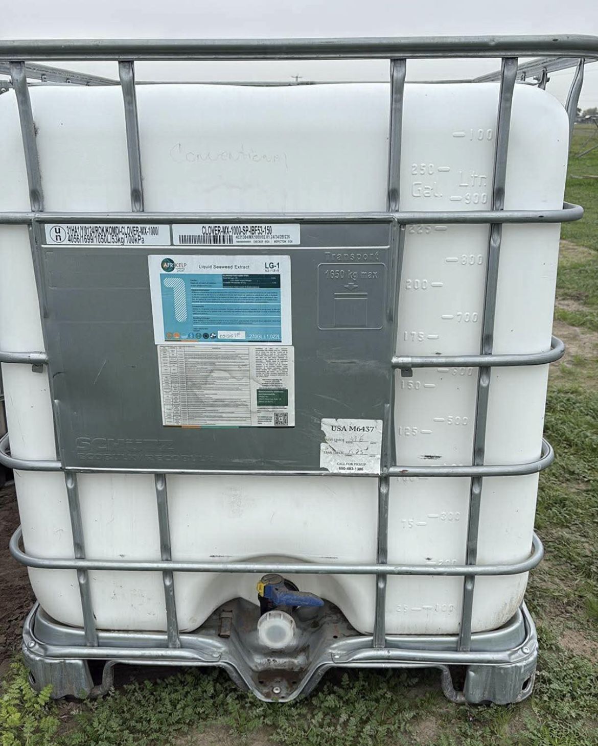 Clean Water Storage Tanks