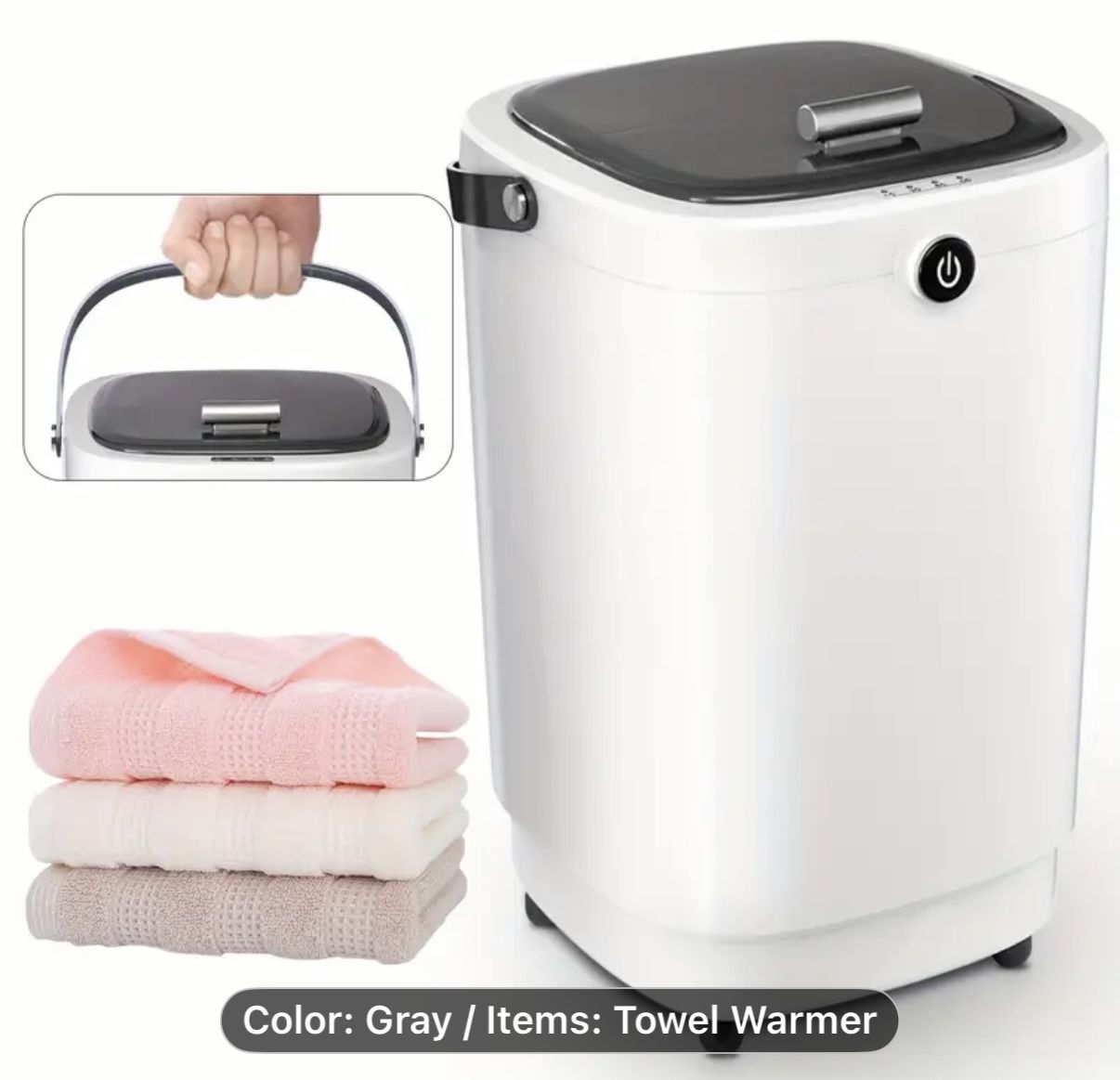 WINTER IS COMING! KEEP WARM BLANKET/FULL BODY TOWEL WARMER! Bring the luxury of the spa directly to your while Getting Ready Or Just Hanging!