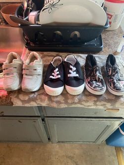 Vans-Hurley-Wonder nation kids shoes size 9 C
