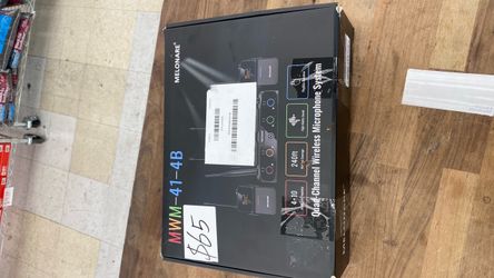 Melonare MWM-41-4B Quad-Channel Wireless Microphone System