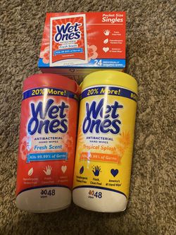 Anti bacterial wipes