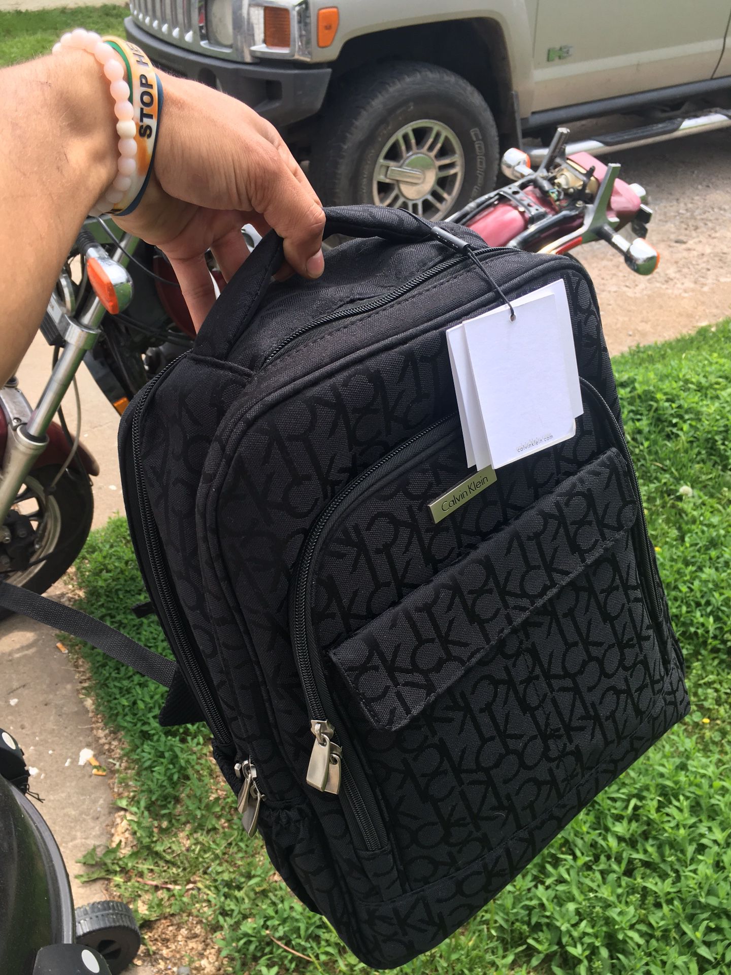 Calvin Klein backpack w/ padded laptop insert