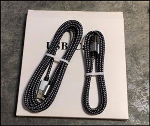 iPhone charger cables 3ft & 10ft
