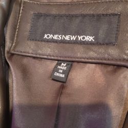 Brown Authentic Leather Woman's Jacket 