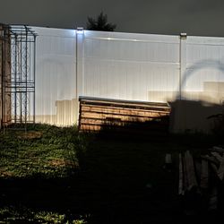 White Vinyl Fence Panels And Post