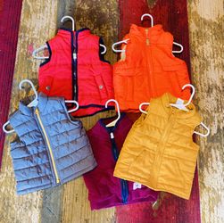 Kids Vest From Old Navy &Carter’s 