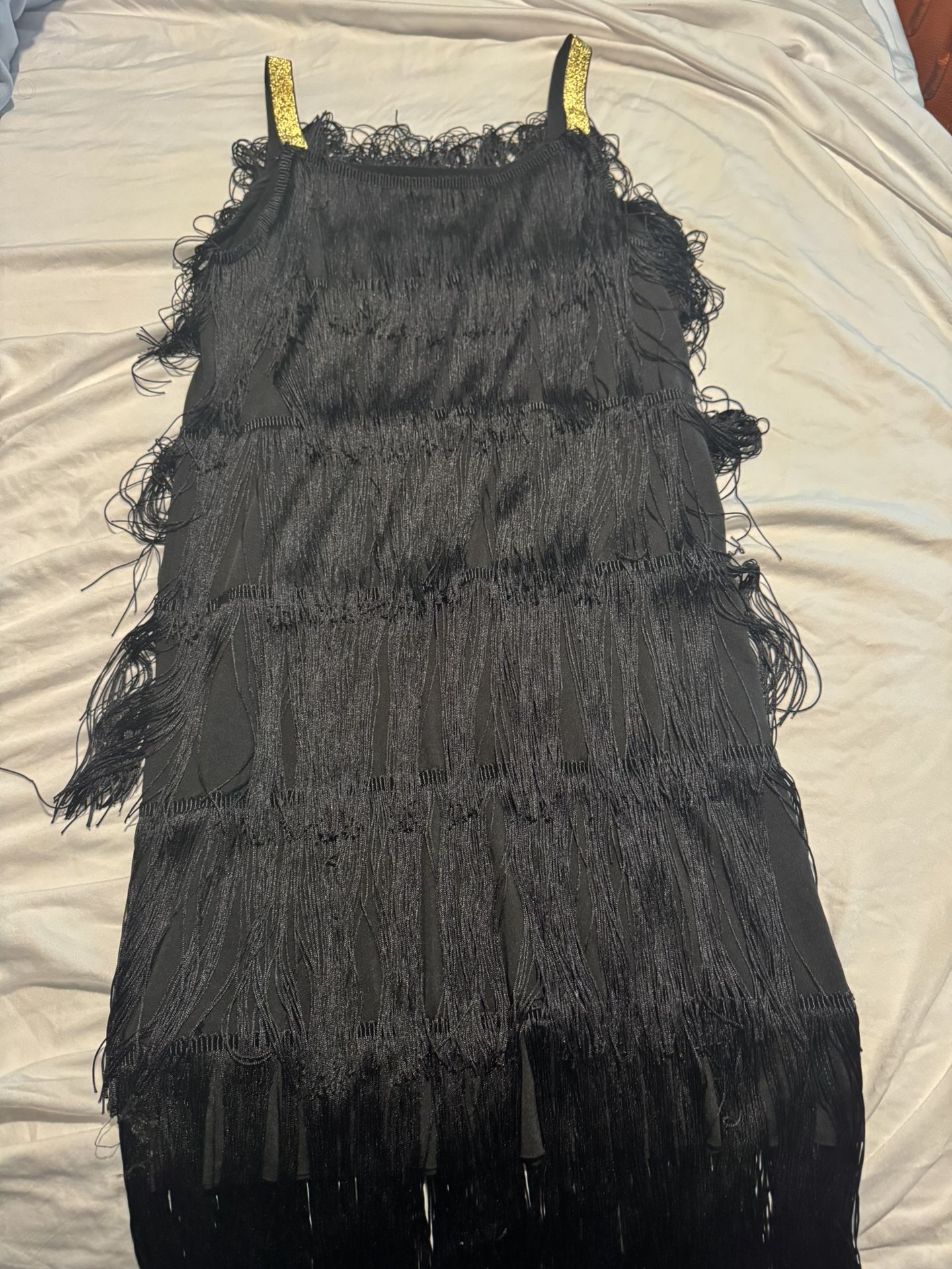 Black Fringe Women’s Dress