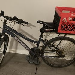 Bike With Rear Basket And Lock