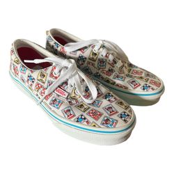 Vans Where’s Waldo Kids Era Sneakers Postage Stamp Youth Boys Girls Size 1.5
