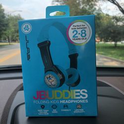 J buddy Folding headphones For kids 2-8