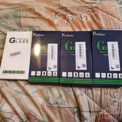 Lot of 4 Screen Protectors: (3) iPhone 14 Plus/Pro Max + (1) Samsung S24 Ultra