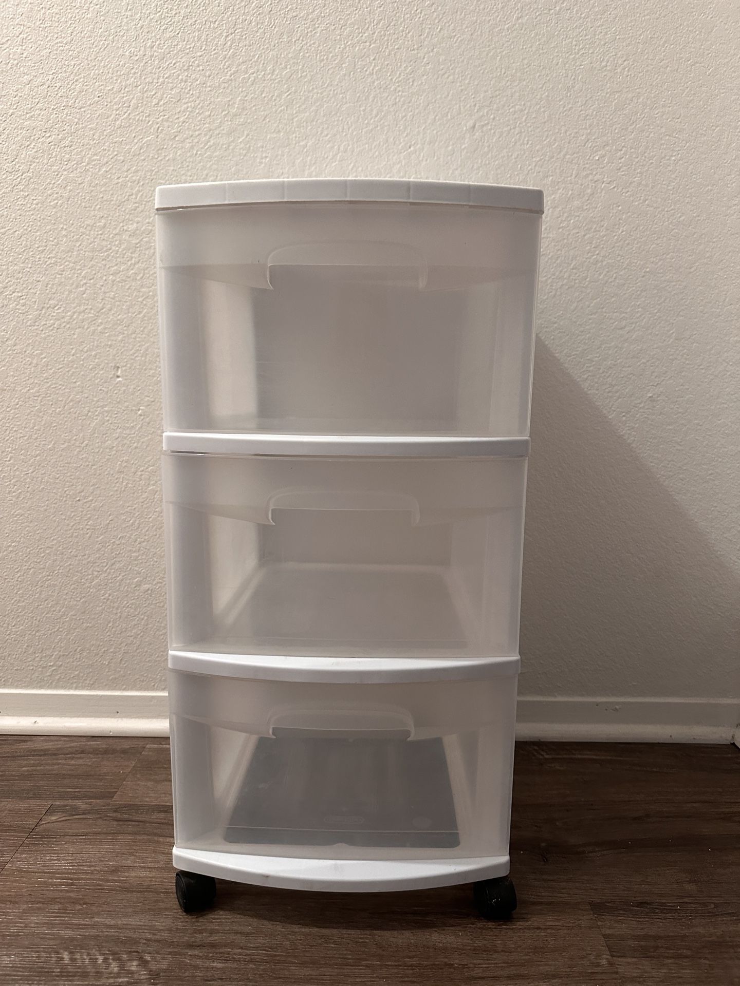 Plastic 3 Drawers Organizer