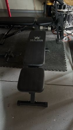 Major fitness work out bench