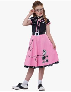 Girls 50s Sweetheart Costume