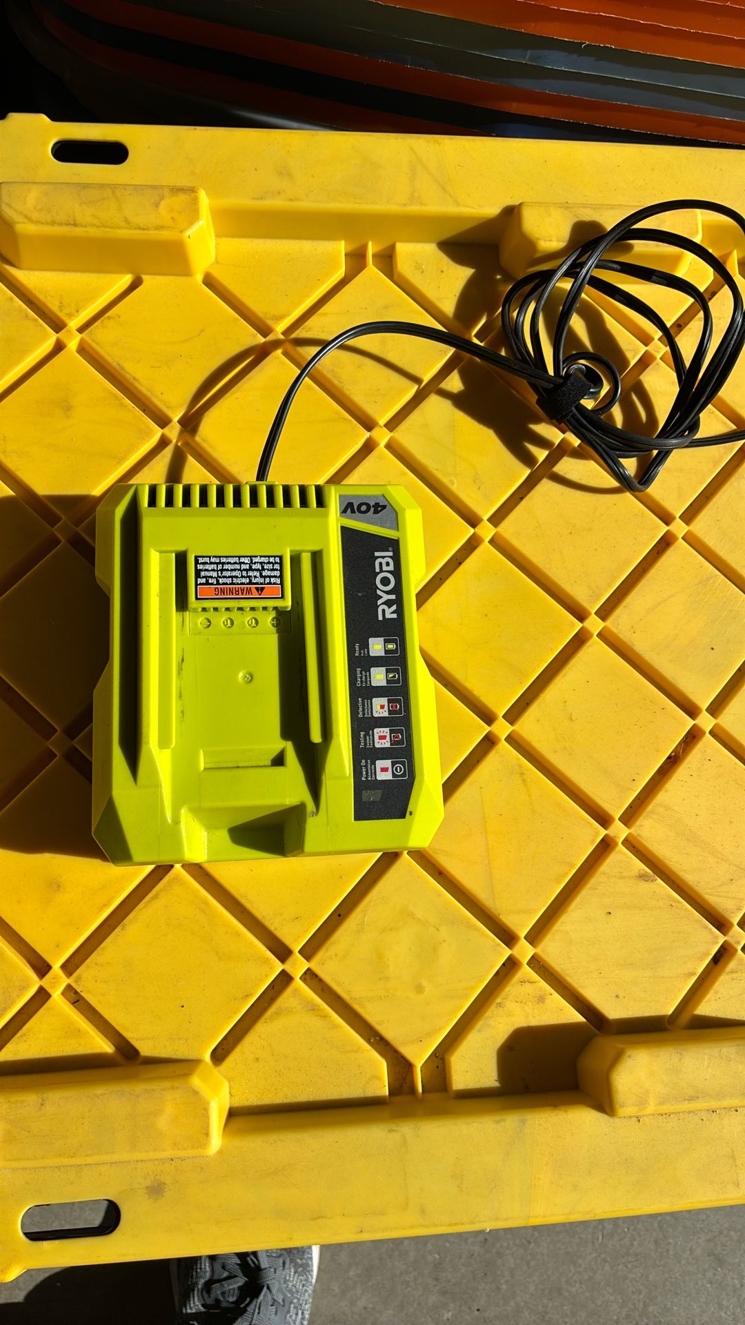 Ryobi 40v Charger