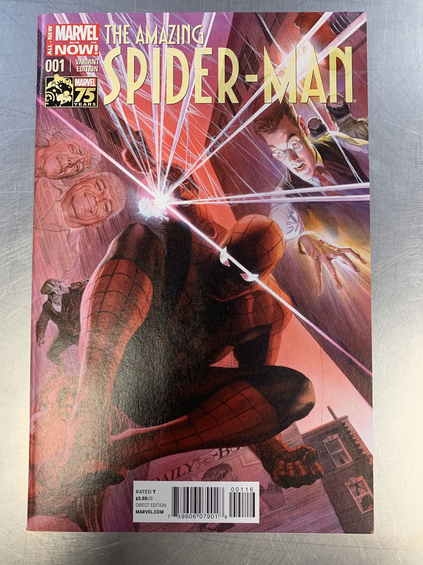 Amazing Spiderman 1 Alex Ross 1:75 variant