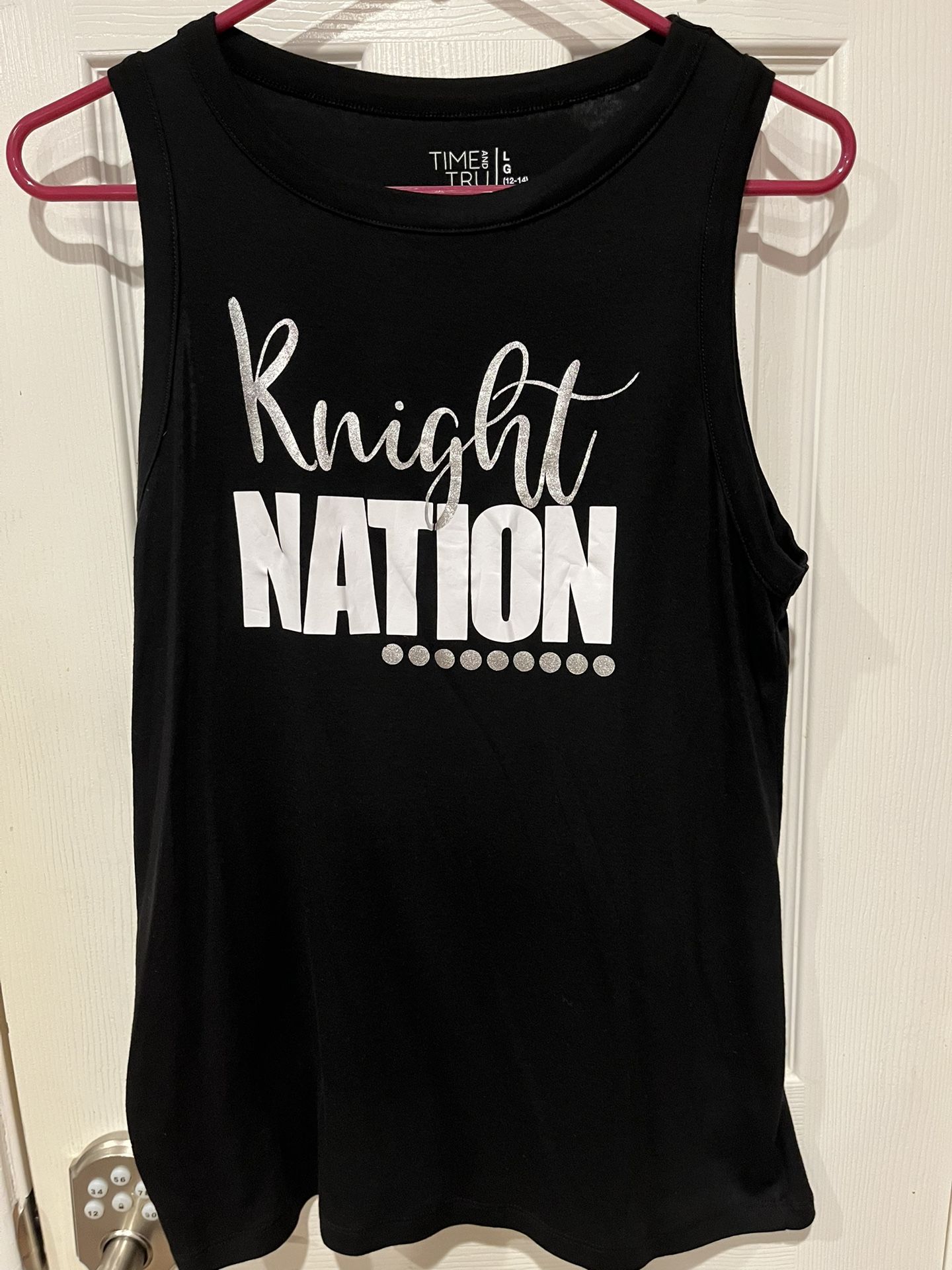 NEW Steele High School Black & White Tank Top “Knight Nation”