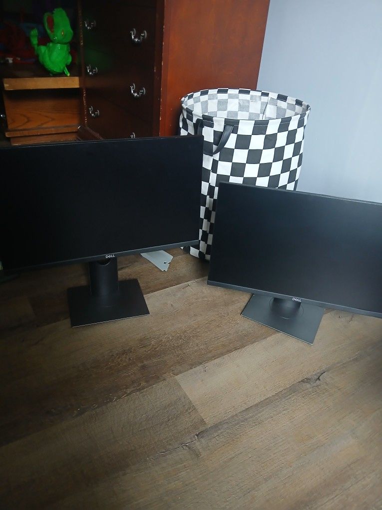2 Dell Monitors
