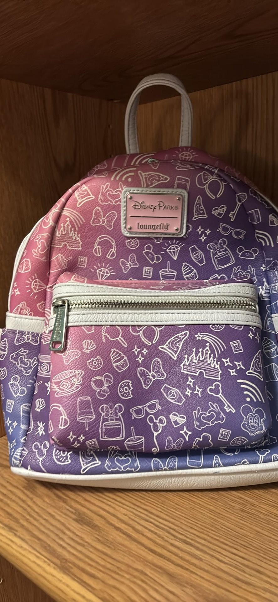 Disney Pink & Purple Loungefly Bag