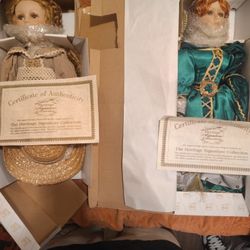 Heritage Signature Collection Porcelain Dolls 