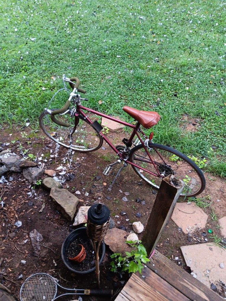 Old Road Bike From The 70s Early 80s Rides  Good 