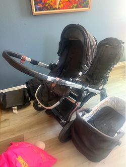 City select double stroller bassinet