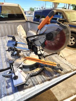 Ridgid miter saw 12 " $299