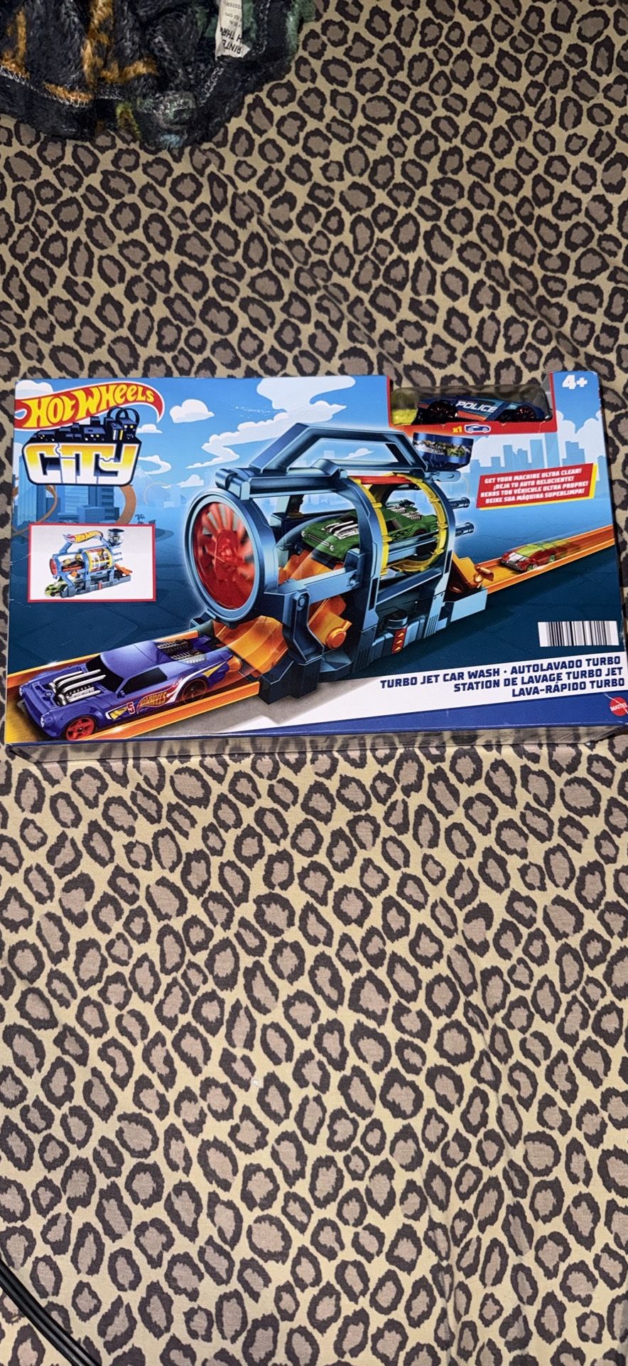 Hot Wheels Turbo Jet Car Wash Playset