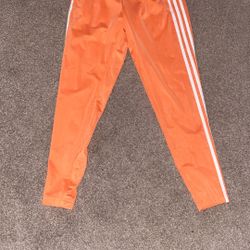 Nice Coral Orange Sweat Pants  