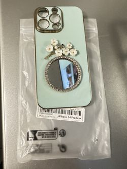 Light green Iphone 14 Pro max case