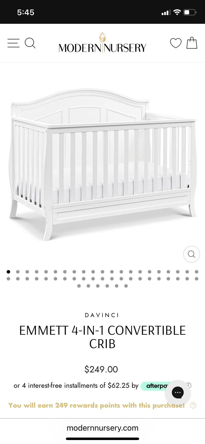 DaVinci Emmett 4 In 1 Crib