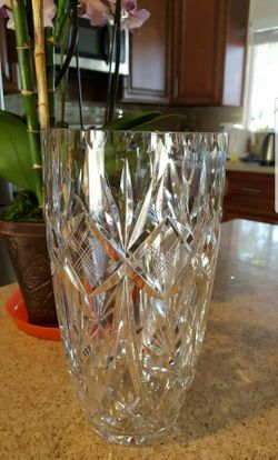 Crystal vase