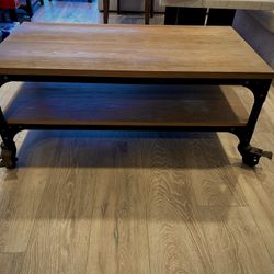 Coffee Table With Two Side Tables