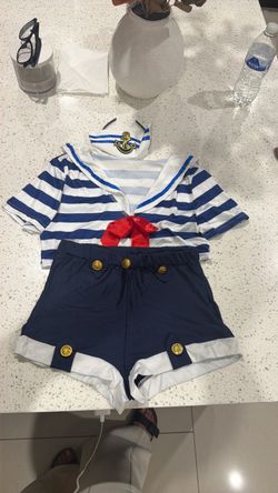 Sailor Costume Set with Hat