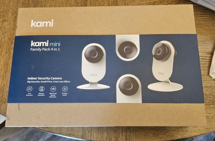 Kami Mini Indoor Security 4 In 1 Cameas