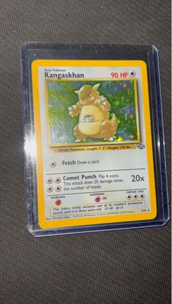 Pokemon Cards Jungle Kangaskhan Holo