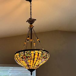 Chandelier, Microwave, Bird Bath 