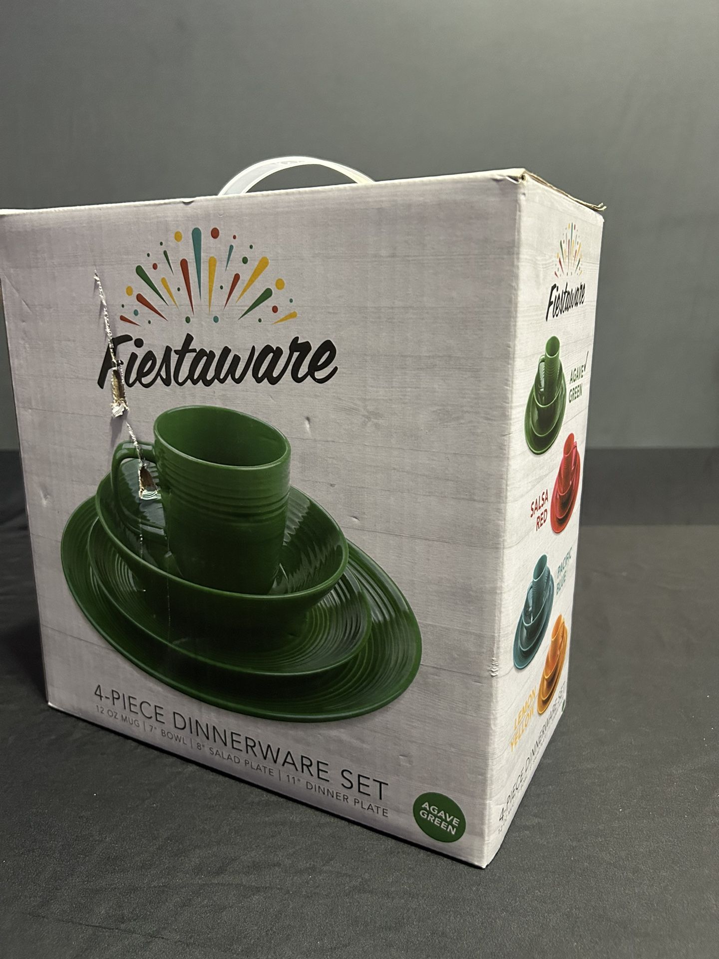 Fiestaware 4-Piece Dinnerware Set