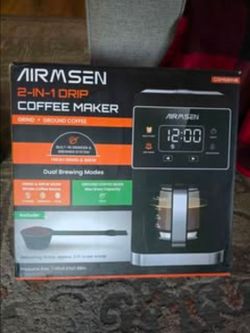 Airmsen 2-in-1 Drip Coffee Maker