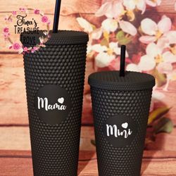 Mama And Mini Studded Tumbler Sets