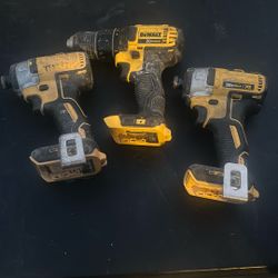 Dewalt 2 Impact 1 drill 