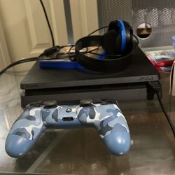 PS4 with controller & All the cords, 2 Call Of Duty Games