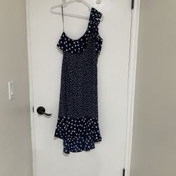 High Low Polka Dot Dress 