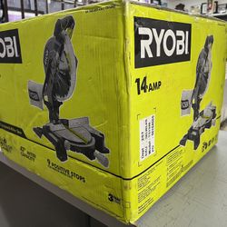 Ryobi 10” Compound Miter Saw with LED - TS1346