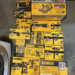 Brand New In Box Dewalt Tools 