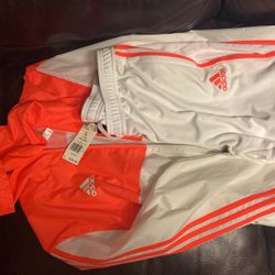 Adidas Set (Jacket Medium Pants Large)