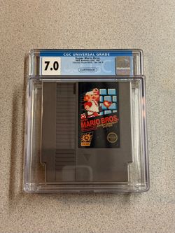 Super Mario Bros., 1st print 5-screw variant — CGC 7.0