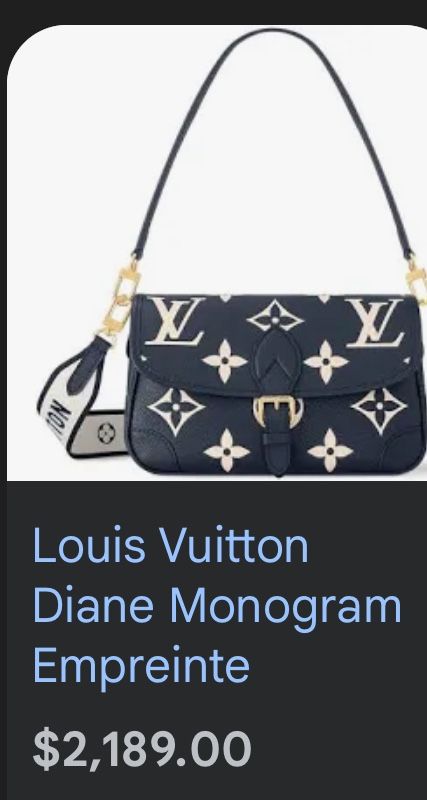 Louis Vuitton Diane Bag