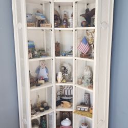 Custom Built 1940s Trinket Corner Shelf Unit 